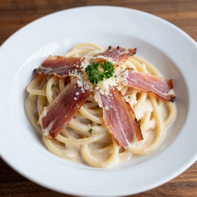 Pasta al prosciutto