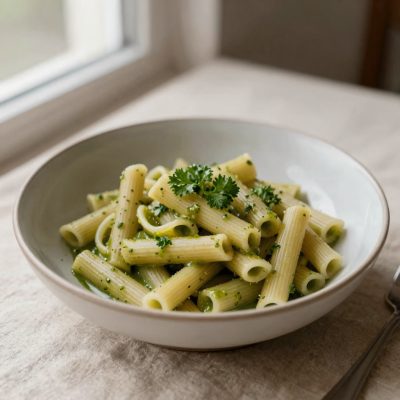 Pasta al verde