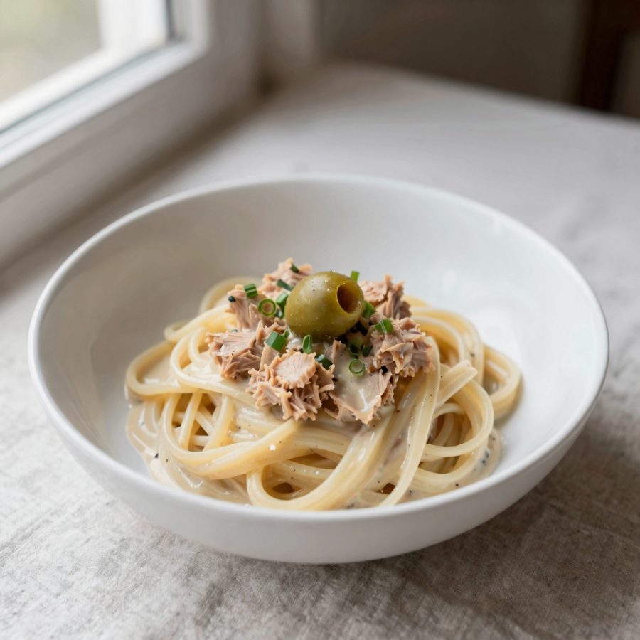 Pasta alla crema di tonno