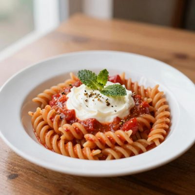 Pasta allo yogurt