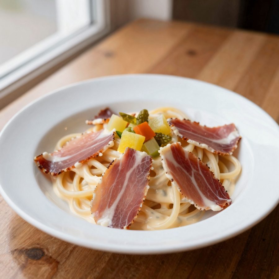 Pasta con la bresaola