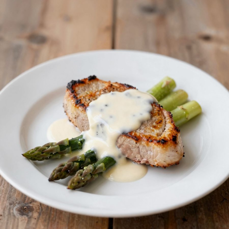 Scaloppine di vitello alla panna