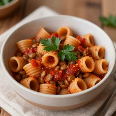 Pasta e lenticchie