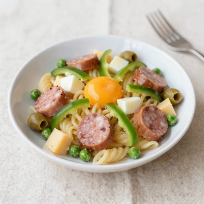 Pasta fredda ai wurstel