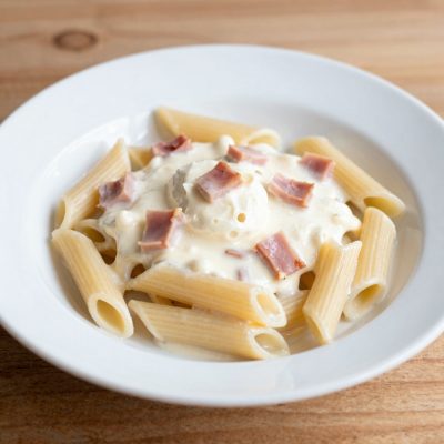 Pastasciutta alla crema