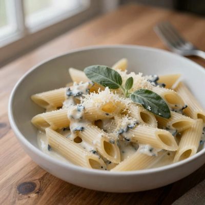 Penne al gorgonzola