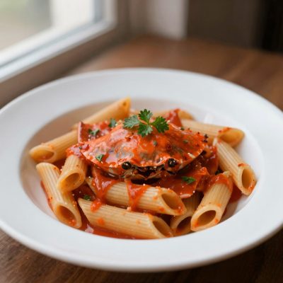 Penne al granchio