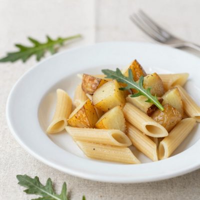 Penne con patate e rucola