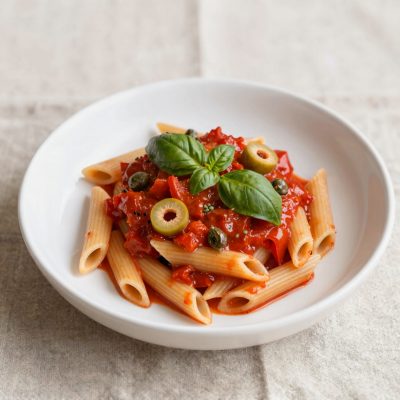 Penne in salsa di peperoni