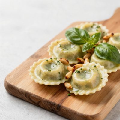 Raviole alle olive