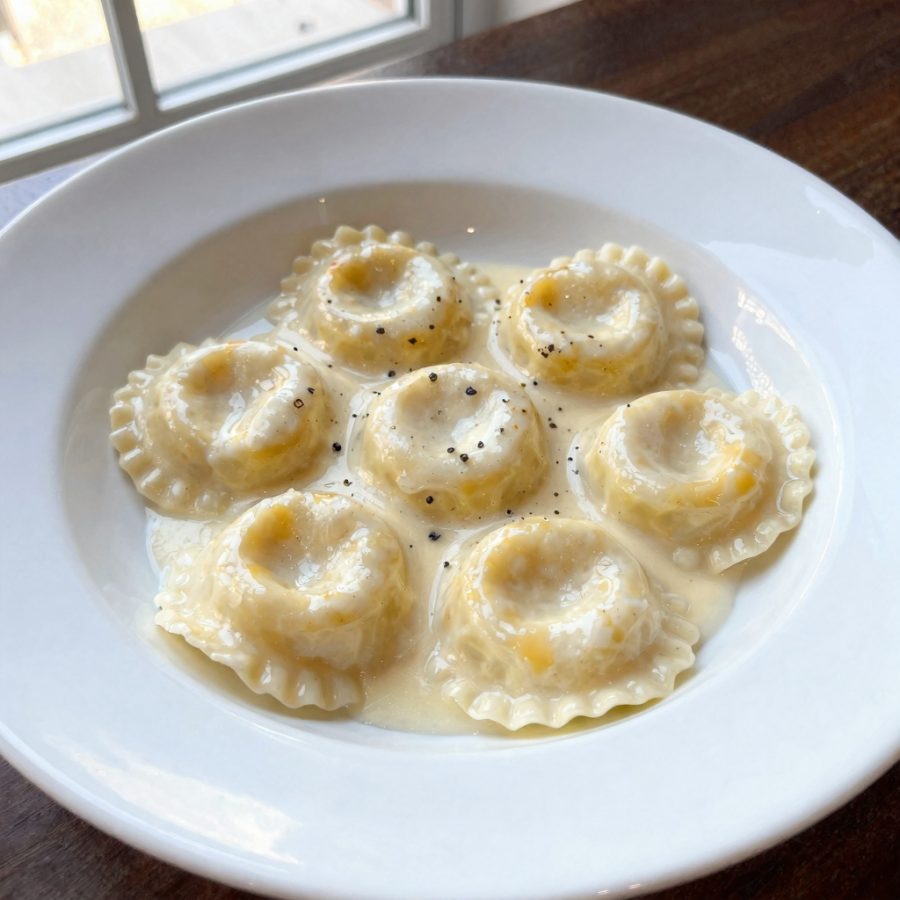 Ravioli alla fontina