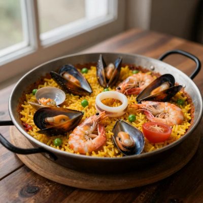 Paella marinara