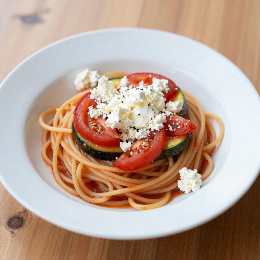 Spaghetti alla ricotta al forno