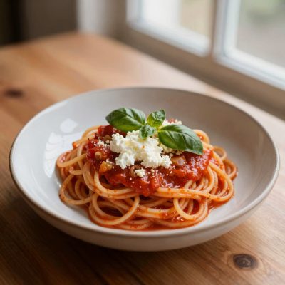 Spaghetti alla ricotta