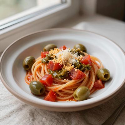 Spaghetti alle olive