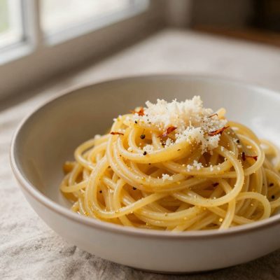 Spaghetti allo zafferano