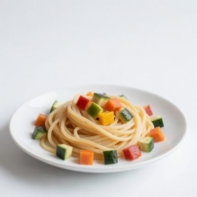 Spaghetti arcobaleno