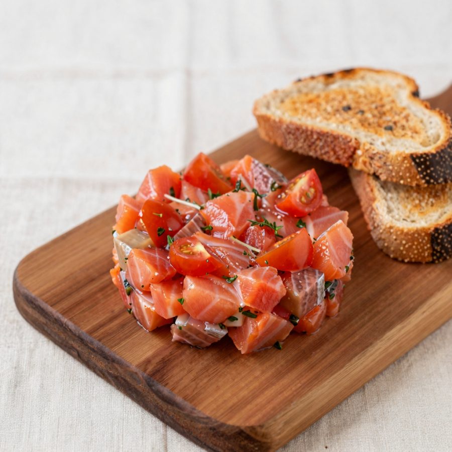Tartare di salmone fresco