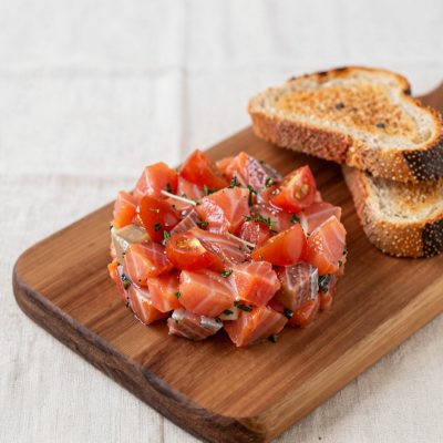 Tartare di salmone fresco