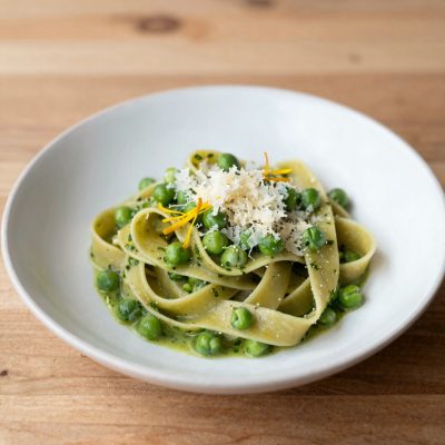 Tagliatelle ai piselli