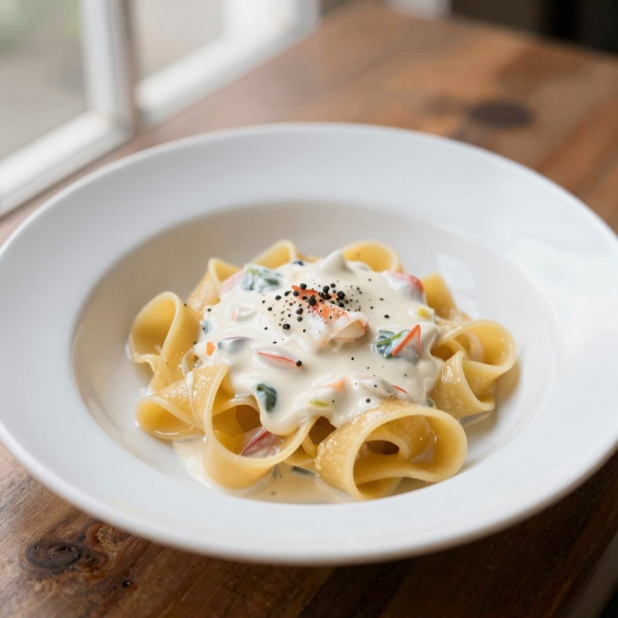 Tagliatelle al granchio