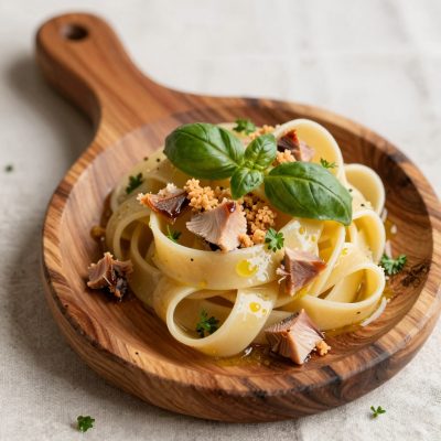 Tagliatelle al tonno