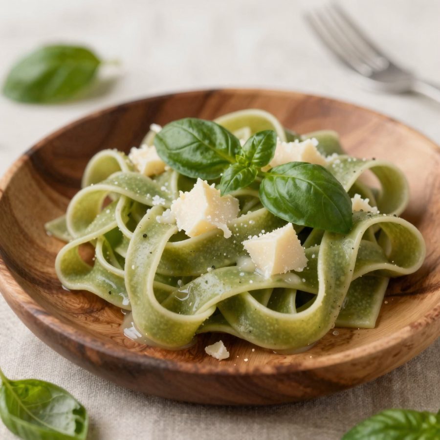Tagliatelle in verde