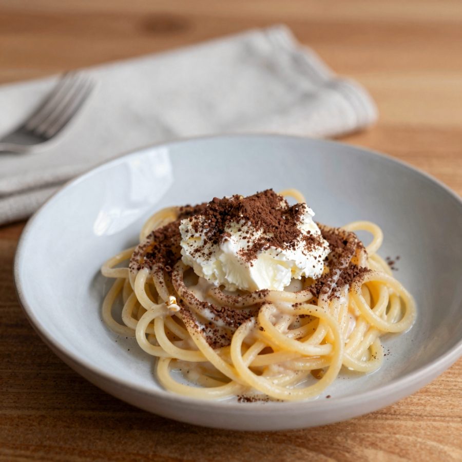 Tagliolini al cacao