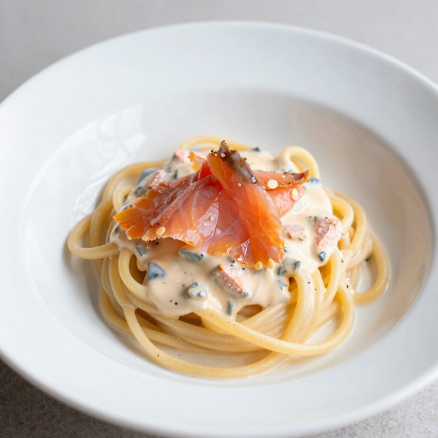 Tagliolini al salmone