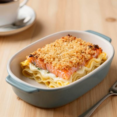 Timballo di salmone