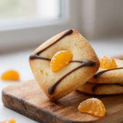 Biscotti all’arancia-cioccolato