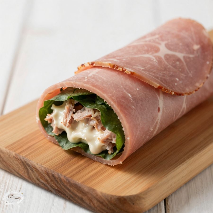Rotolo di mortadella alla bolognese