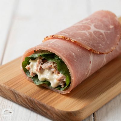 Rotolo di mortadella alla bolognese