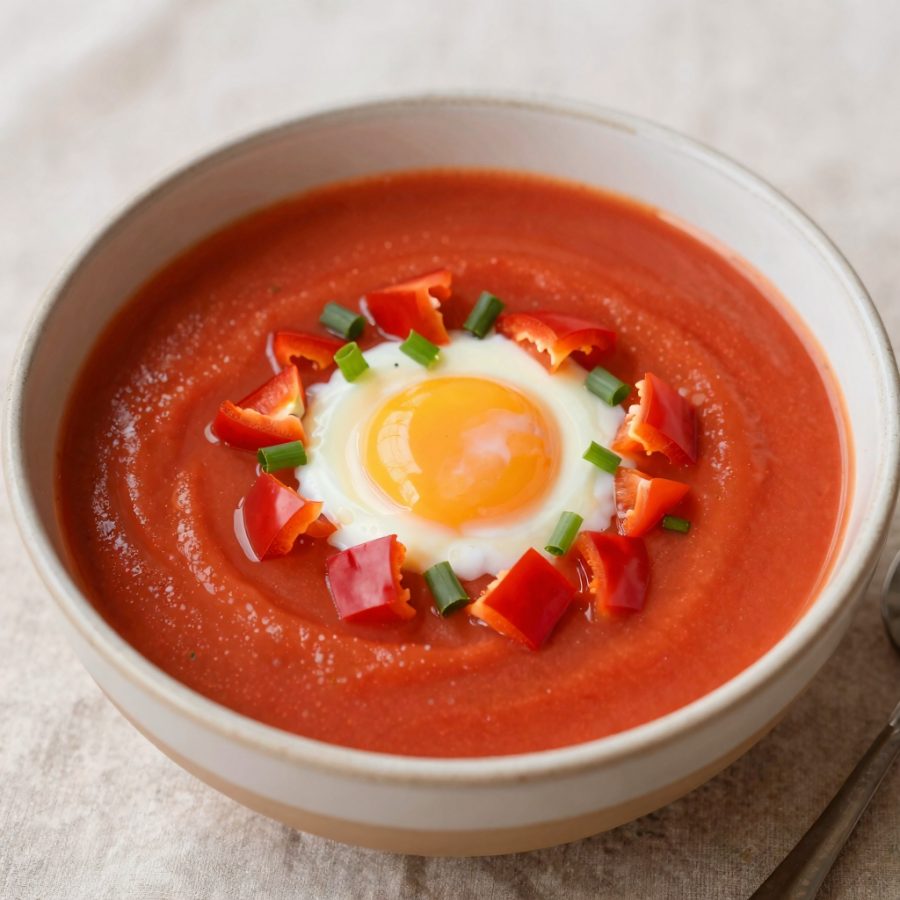 Minestra fredda a base di pomodori, tipica della cucina spagnola