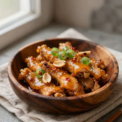 Pollo con noci d’acagiù