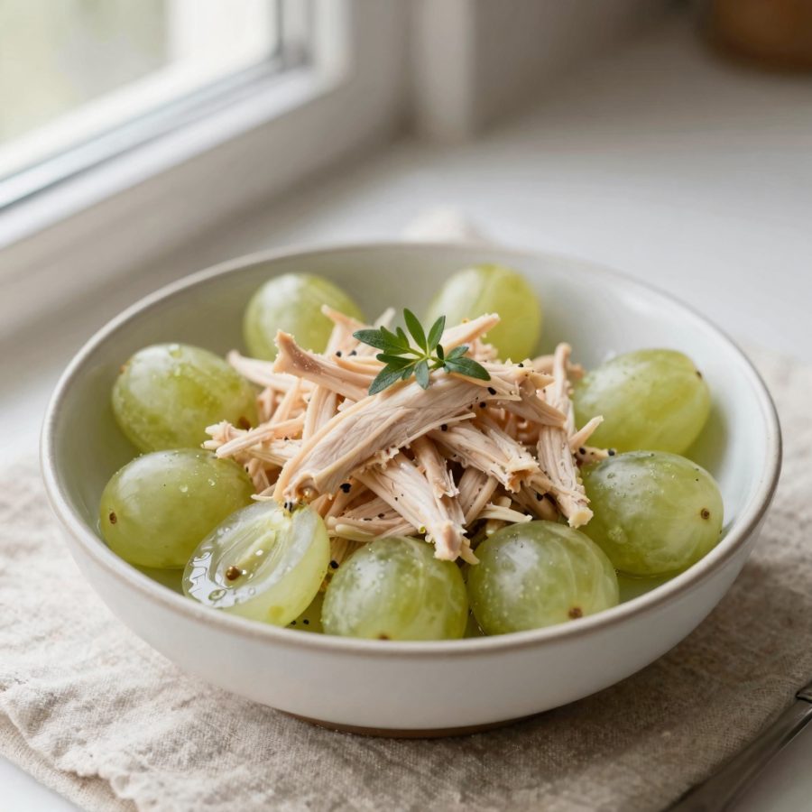 Sminuzzato di pollo alla vignaiola