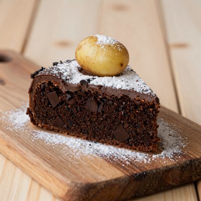 Torta di patate al cioccolato