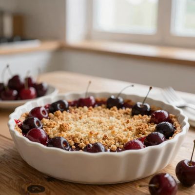 Crumble alle ciliege
