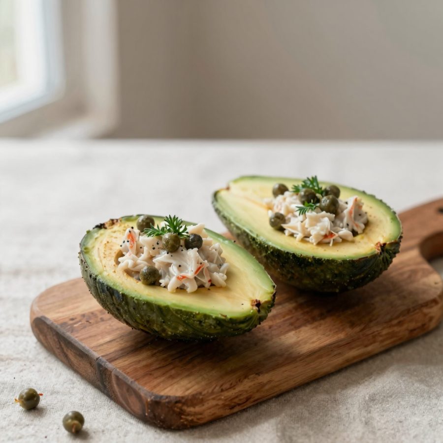 Avocado alla polpa di granchio