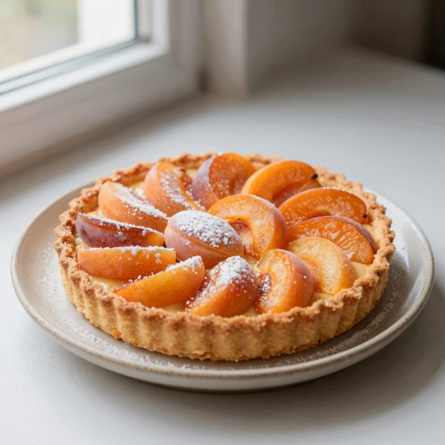 Torta con le albicocche