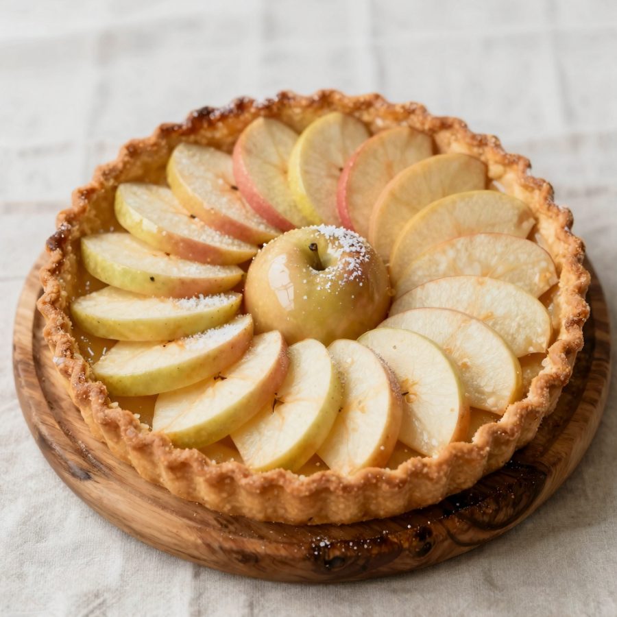 Torta tiepida di mele