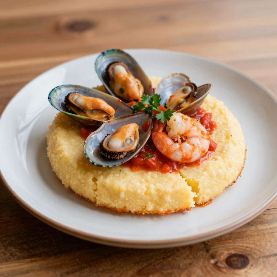 Polenta al profumo di mare