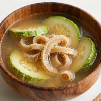 Minestra di trippa e zucchine