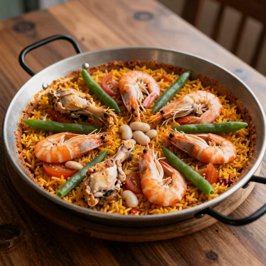 Paella valenciana