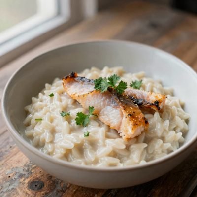 Risotto affumicato