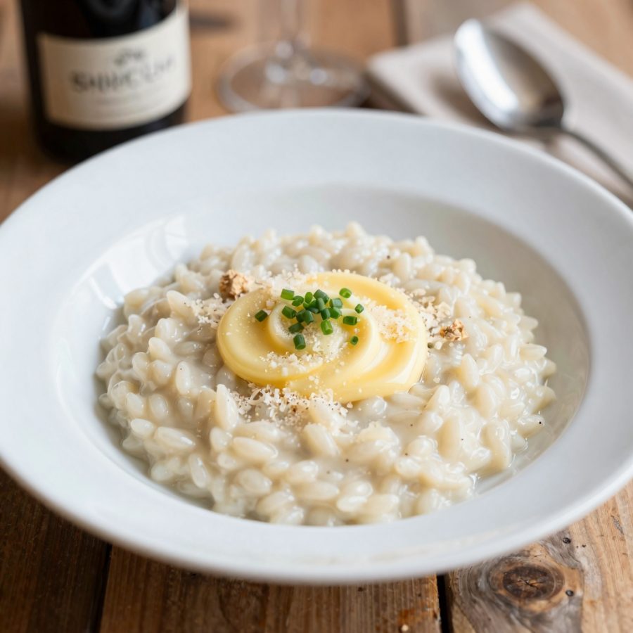 Risotto al prosecco