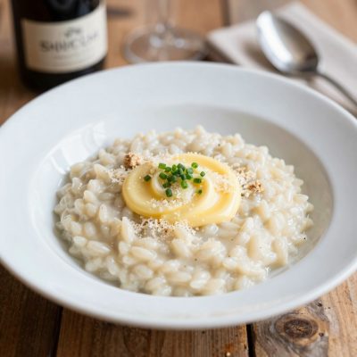 Risotto al prosecco