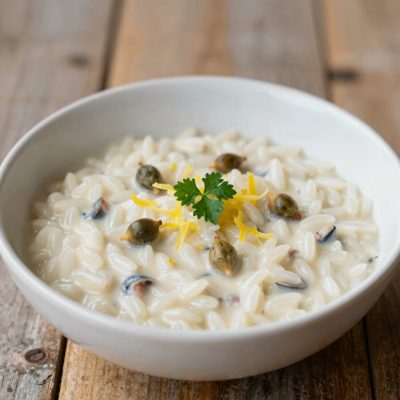 Risotto all’acciugata