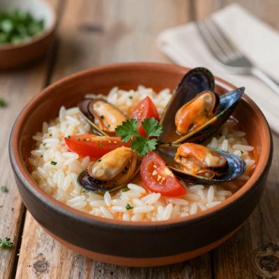 Risotto alle arselle
