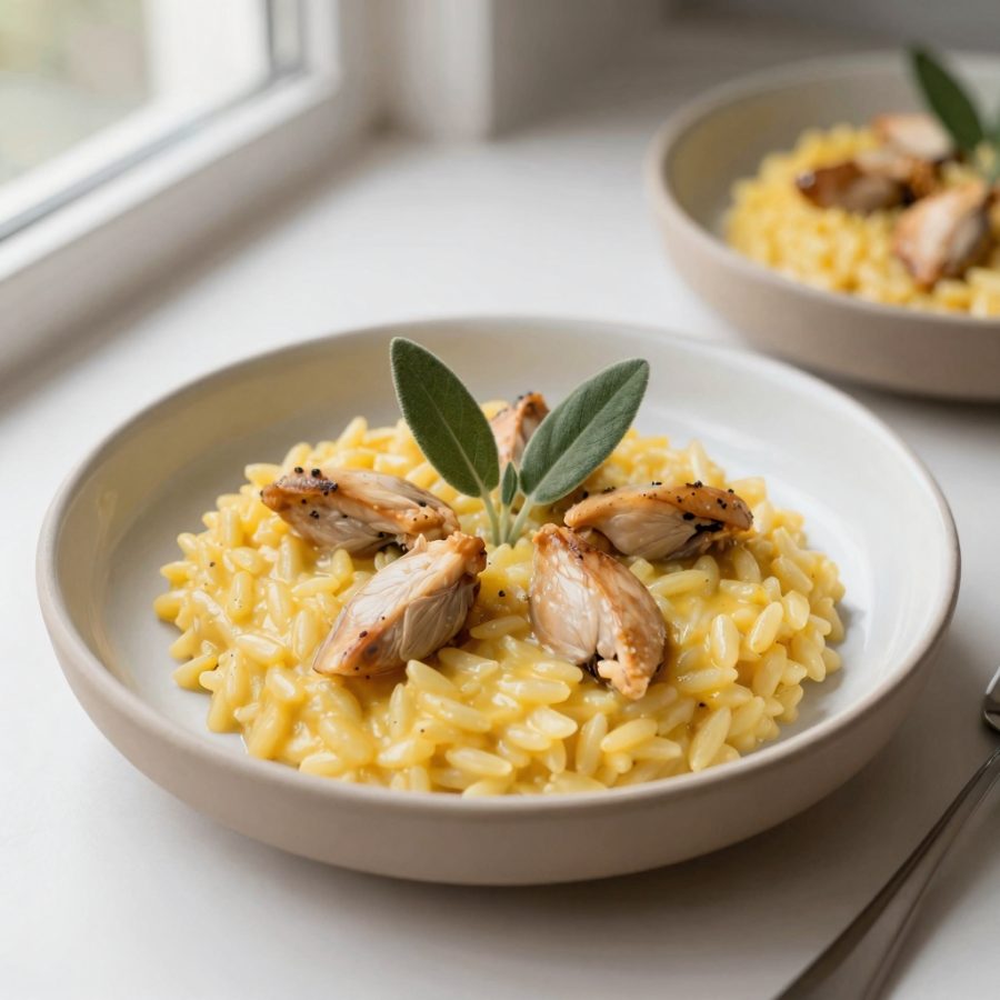 Risotto in giallo